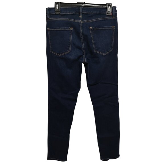 Tommy Hilfiger Greenwich Skinny Jeans Dark Denim 10 - Picture 3 of 4